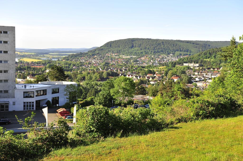 Gaestehaus Am Raeuschenberg Höxter Buitenkant foto